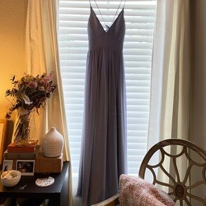 Azazie Aaida Dusty Lavender Bridesmaid Dress